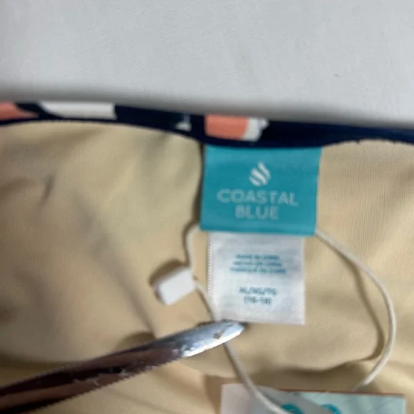 Women’s Floral 1pc Swimwear by Coastal Blue Sz XL (16-18) NWT - Picture 6 of 13